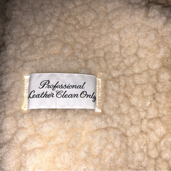 Vintage JC Penny Rancher Suede Trucker Jacket Sherpa Lined Mens 46 Reg Snaps - Picture 7 of 8